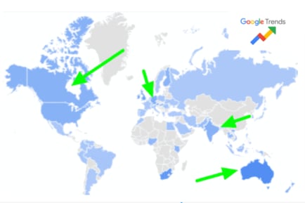 Trend of business coaching wordwide